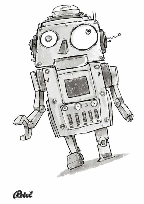 Эскиз робота
