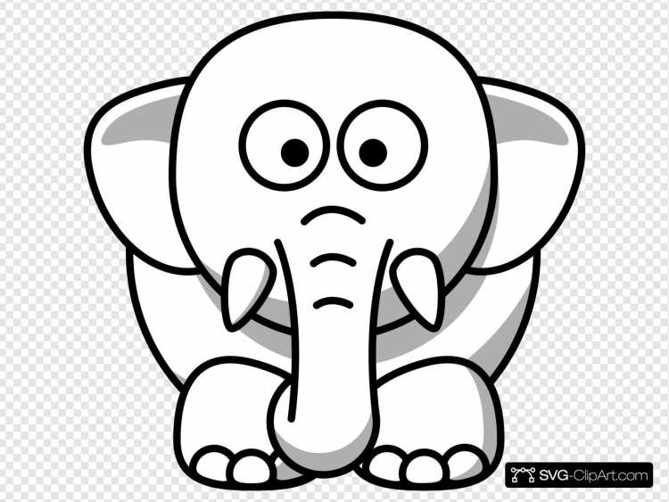 Маска слона вектор