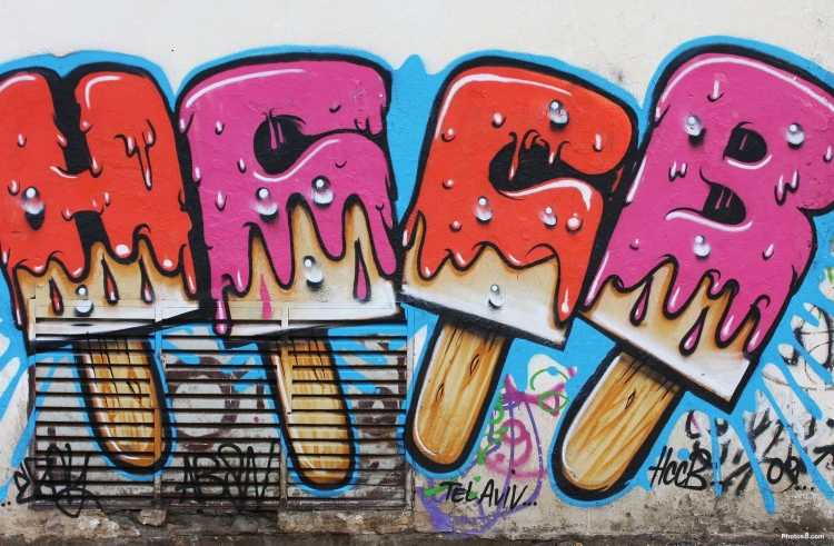 Маленькие рисунки граффити