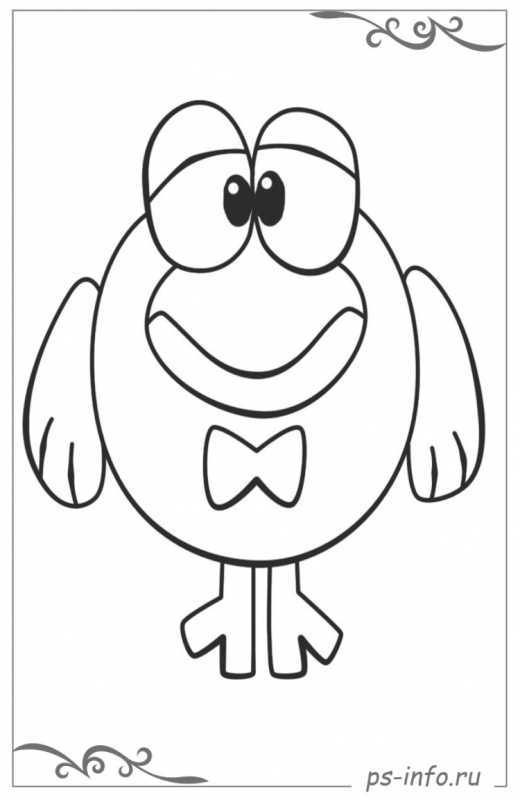Разукрашки для малышей