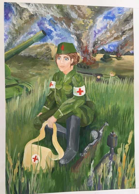 Военные картины для детей