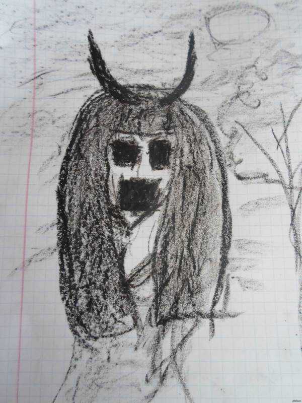 Злобные детские рисунки