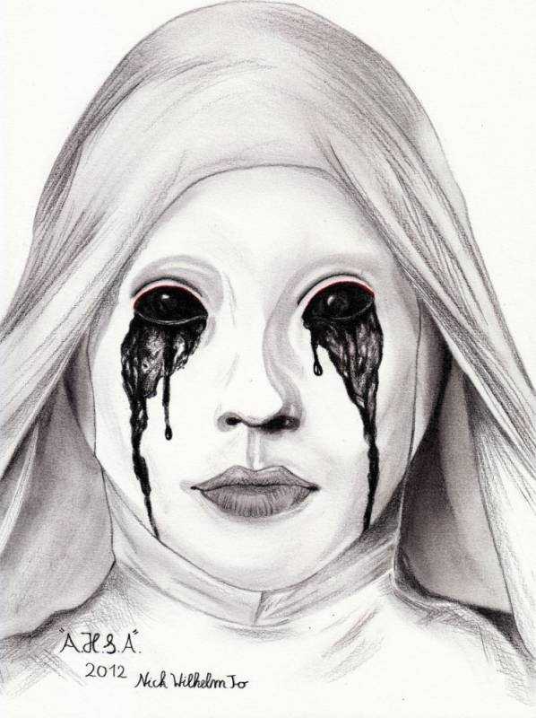 Ужасные рисунки карандашом