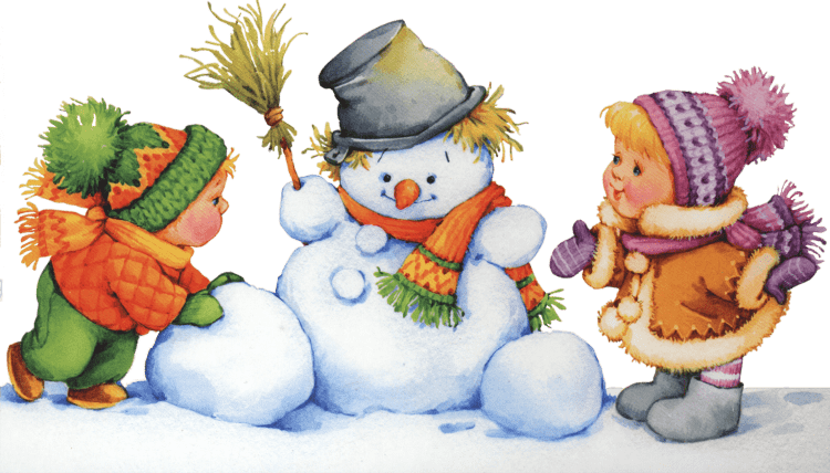 Зимние рисунки