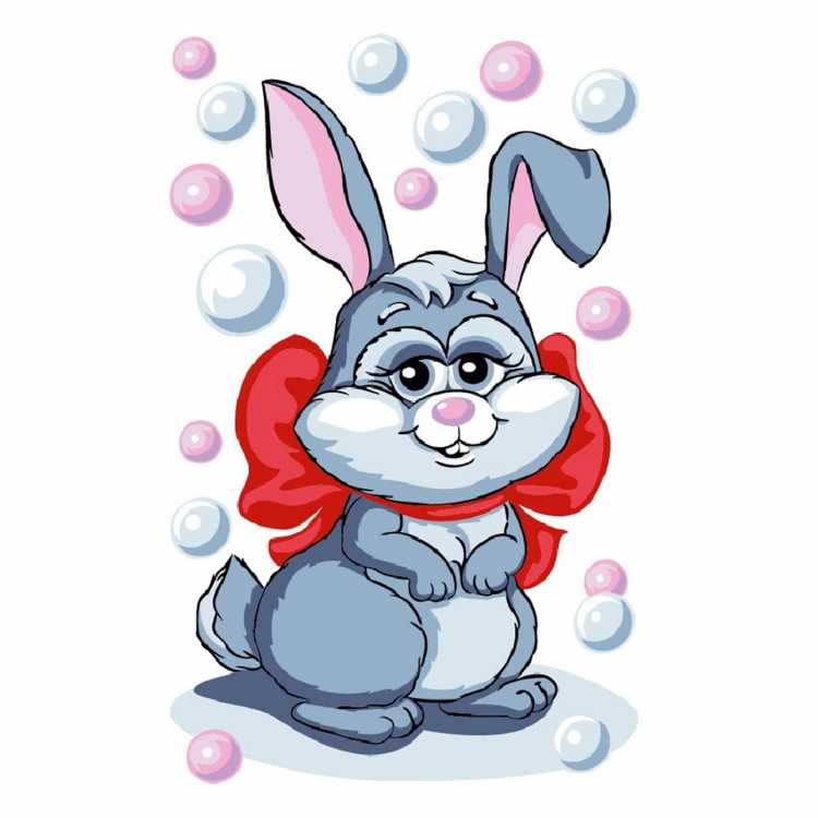 Заяц мультяшный