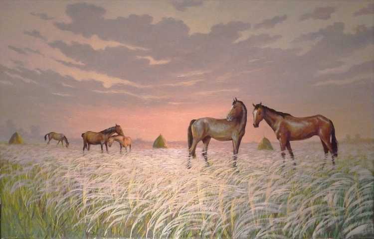 Пейзажи Литвиненко художник Геннадий Литвиненко Донские пейзажи