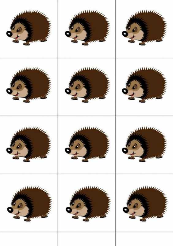 Ежик с яблоком