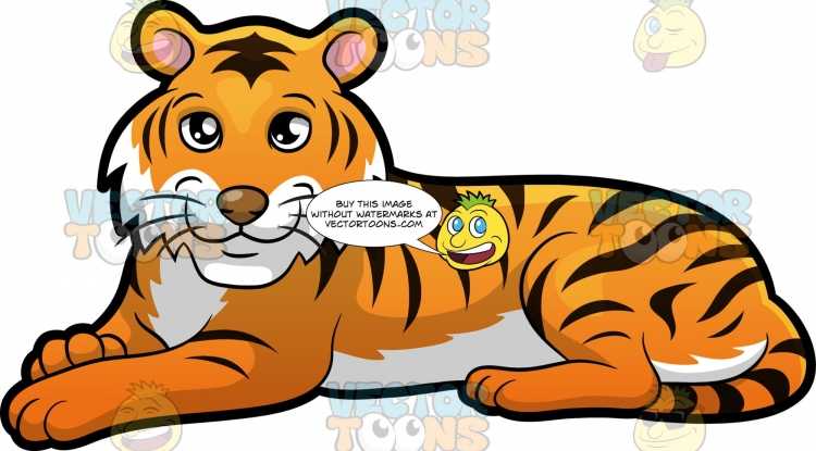 Раскраска Тигренок