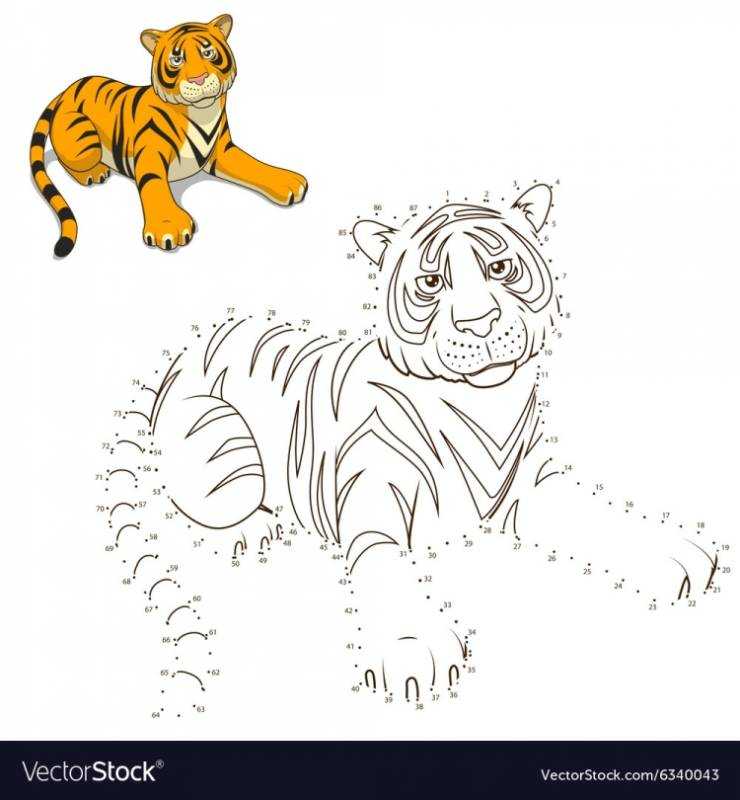 Тигрята мультяшные