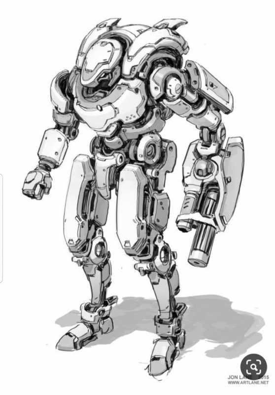 Эскиз робота