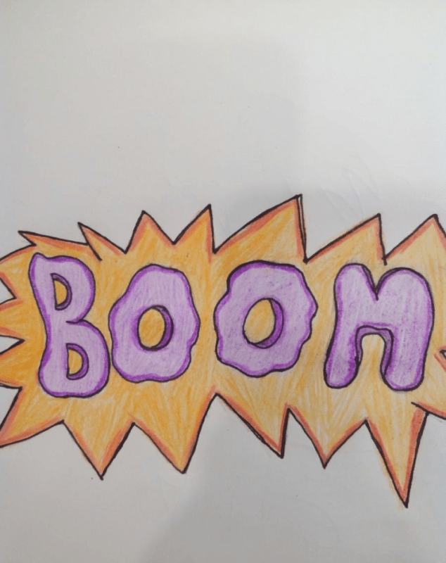 Граффити карандашом