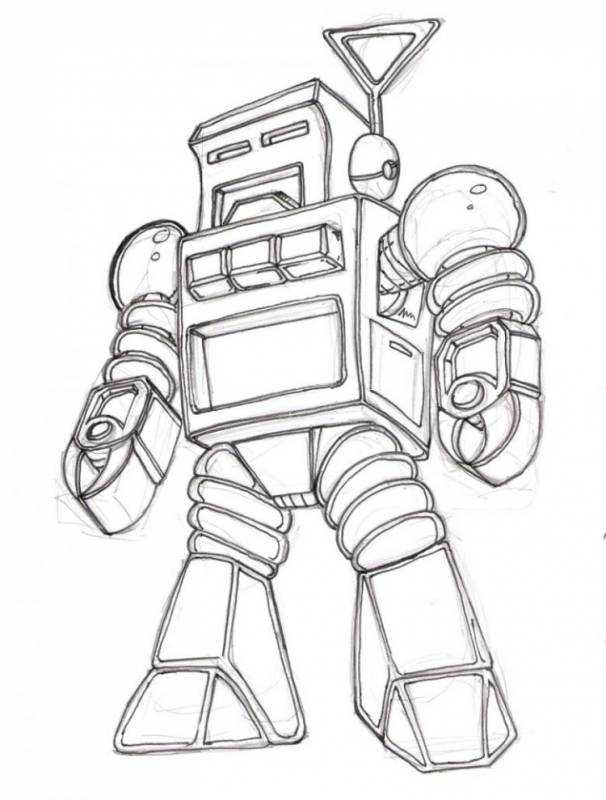Нарисовать робота