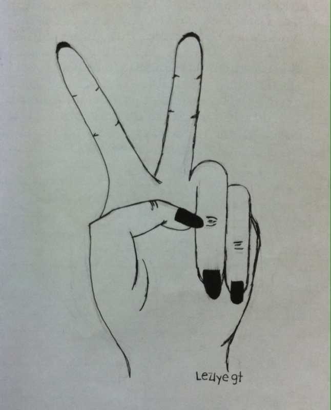 Рисунки ручкой легкие