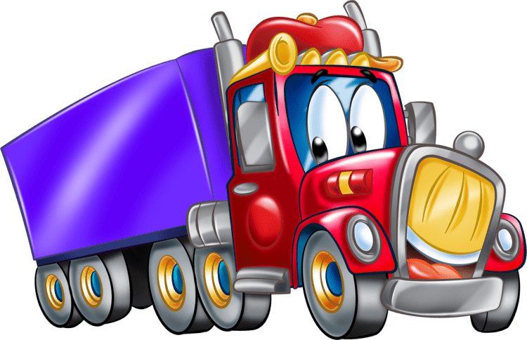 Шаблон машины для аппликации для детей