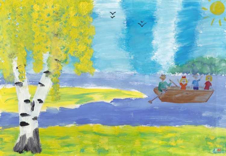 Детские рисунки природы