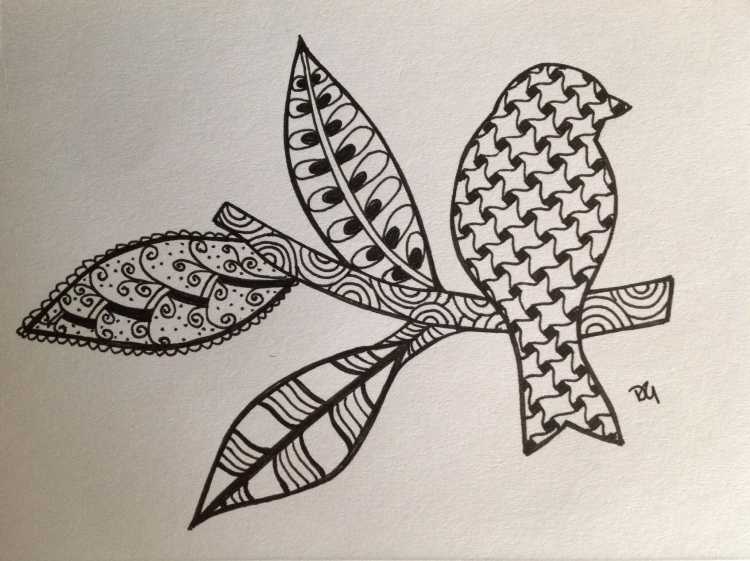 Зентангл легкий