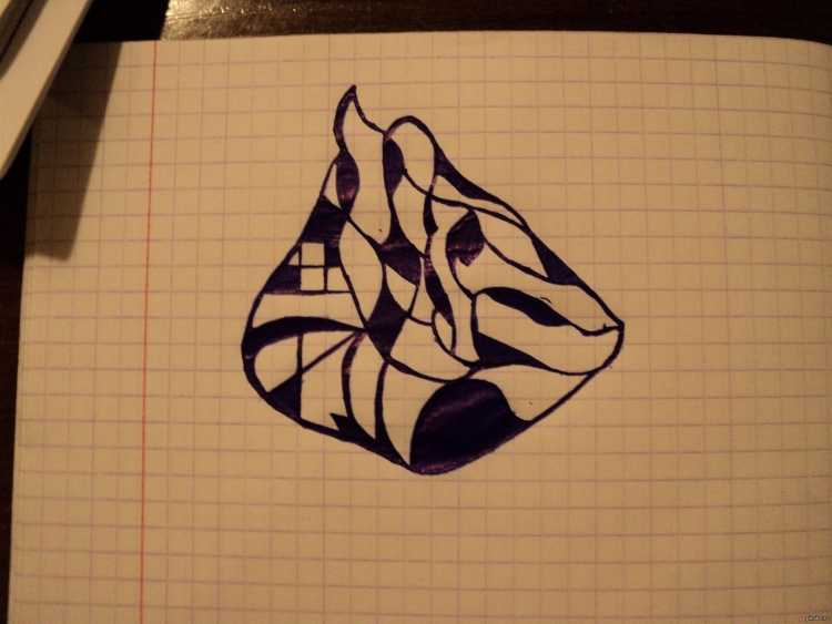 Плохой рисунки ручкой