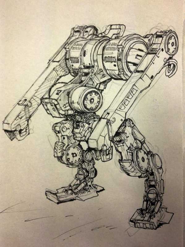 Эскиз робота
