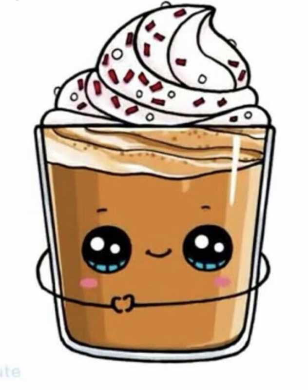 Мультяшная еда с глазками