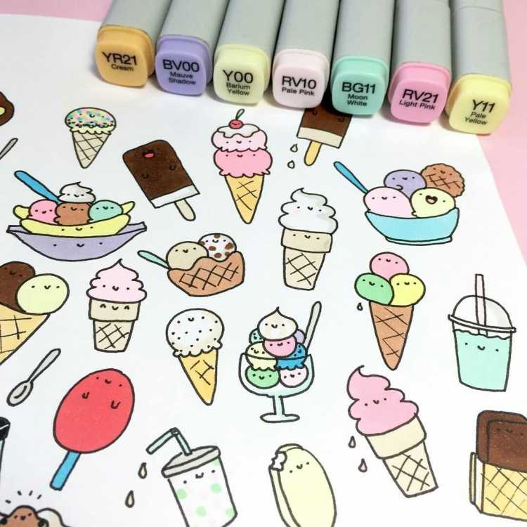 Девочка для срисовки легко