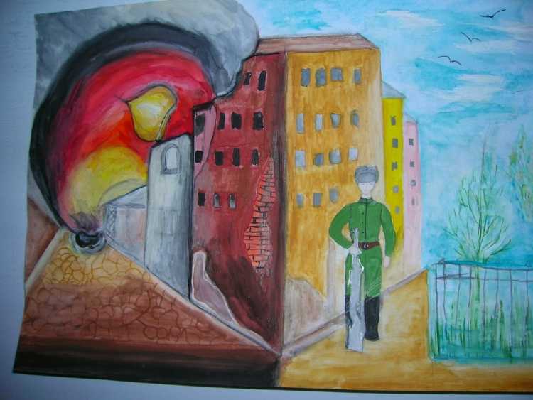 Рисунки о войне и победе