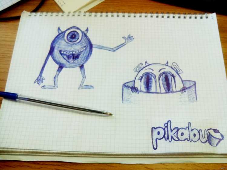 Интересные и простые рисунки