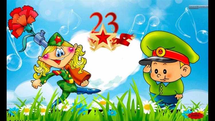 Детский рисунок солдата