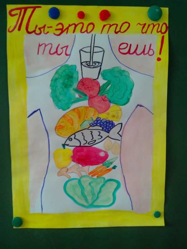 Конкурс рисунков здоровое питание