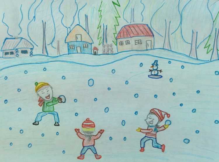 Зимние развлечения для дошкольников