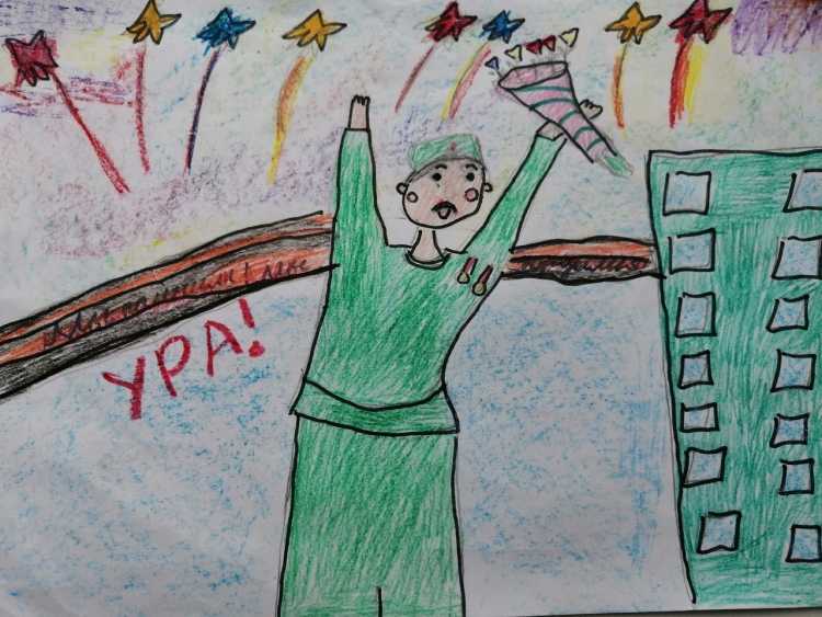 Рисунки к 75 Сталинградской битвы