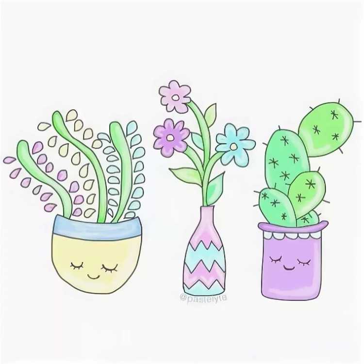 Рисунки для срисовки в ЛД