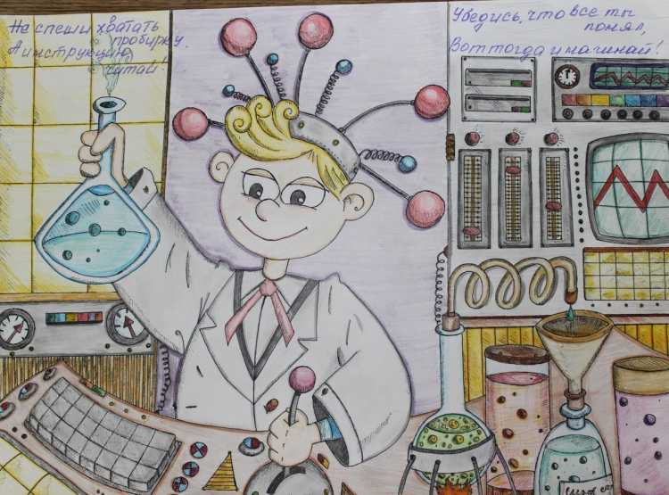 Рисунок на тему врач