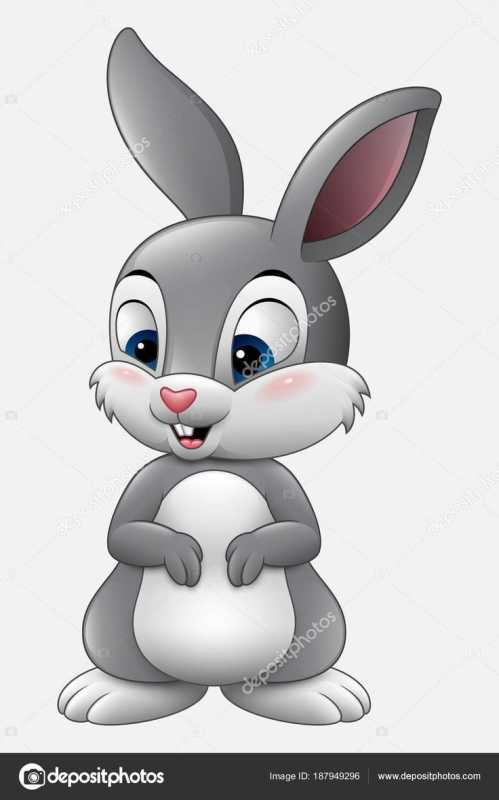 Кролик мультяшка