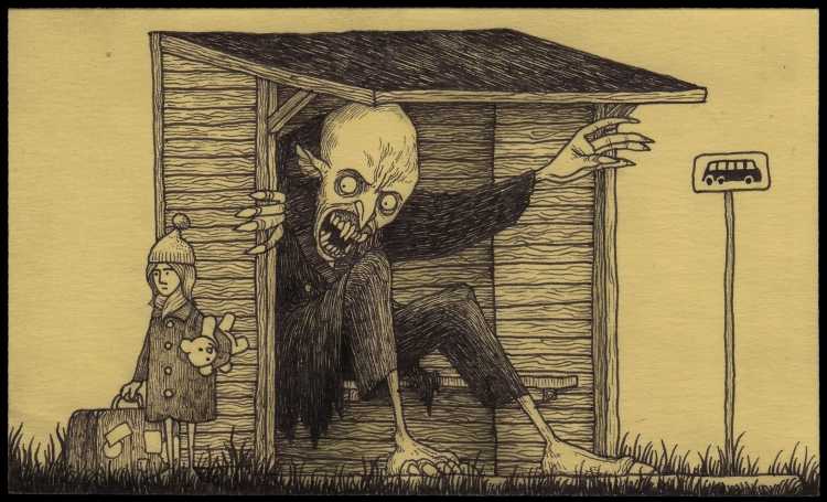 Джон Кенн Мортенсен картины странные