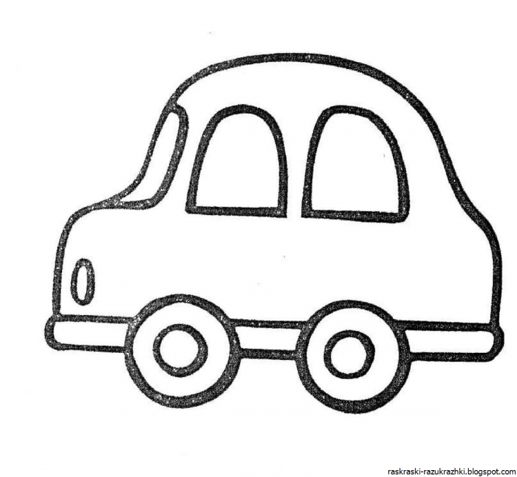 Транспорт для раскрашивания детям