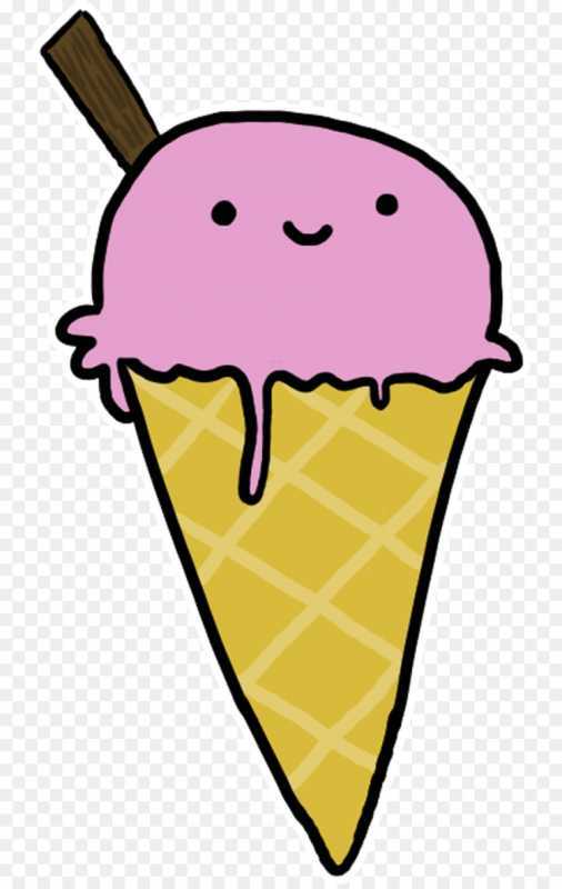 Рисование мороженка