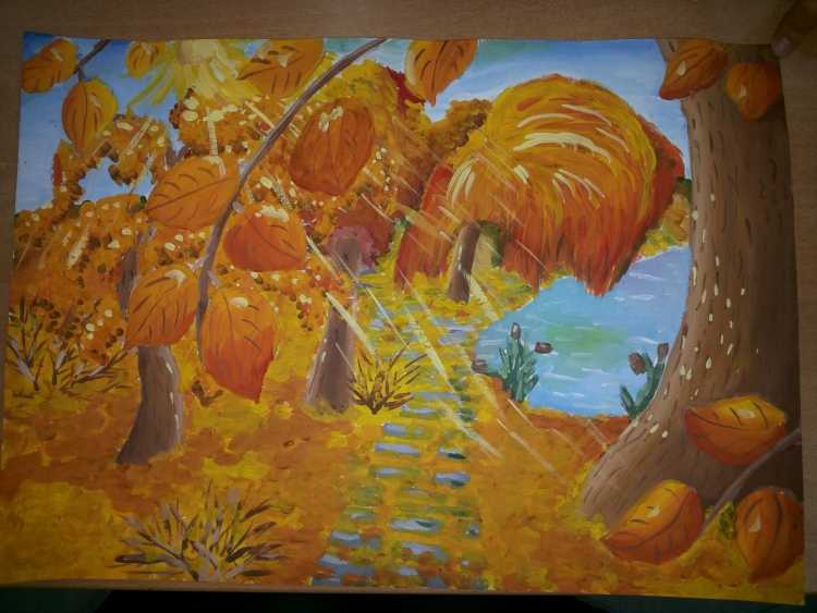 Конкурс золотые краски осени