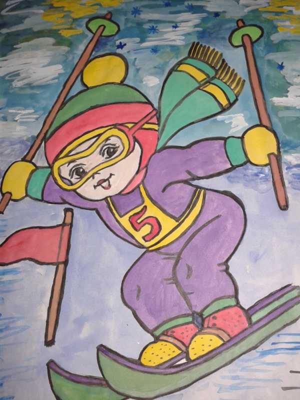 Раскраски фигуристы