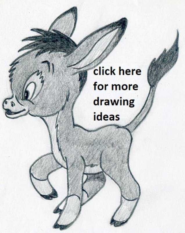 Рисунки животных карандашом для срисовки для детей