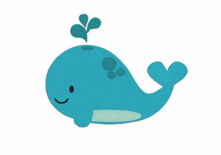 Кит мультяшный