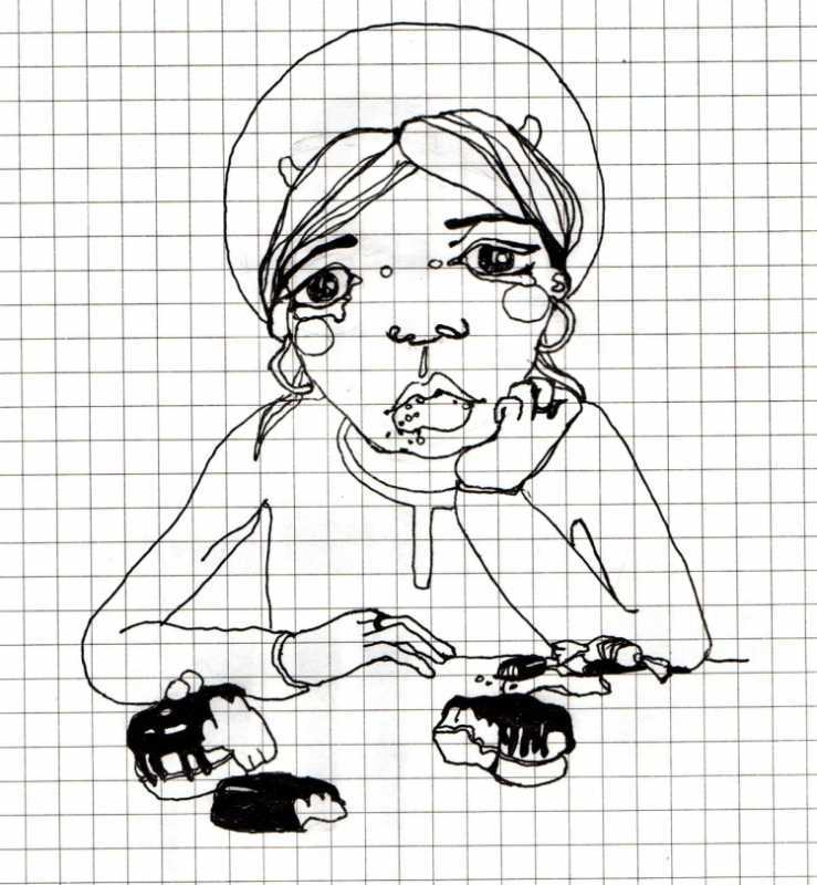 Маленькие зарисовки в тетради