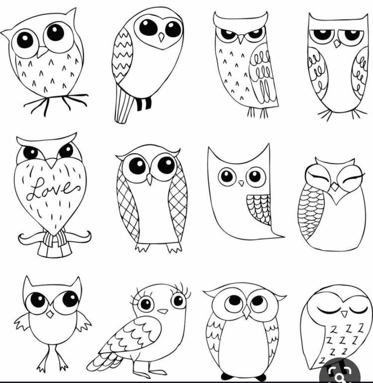 Идеи для простых рисунков