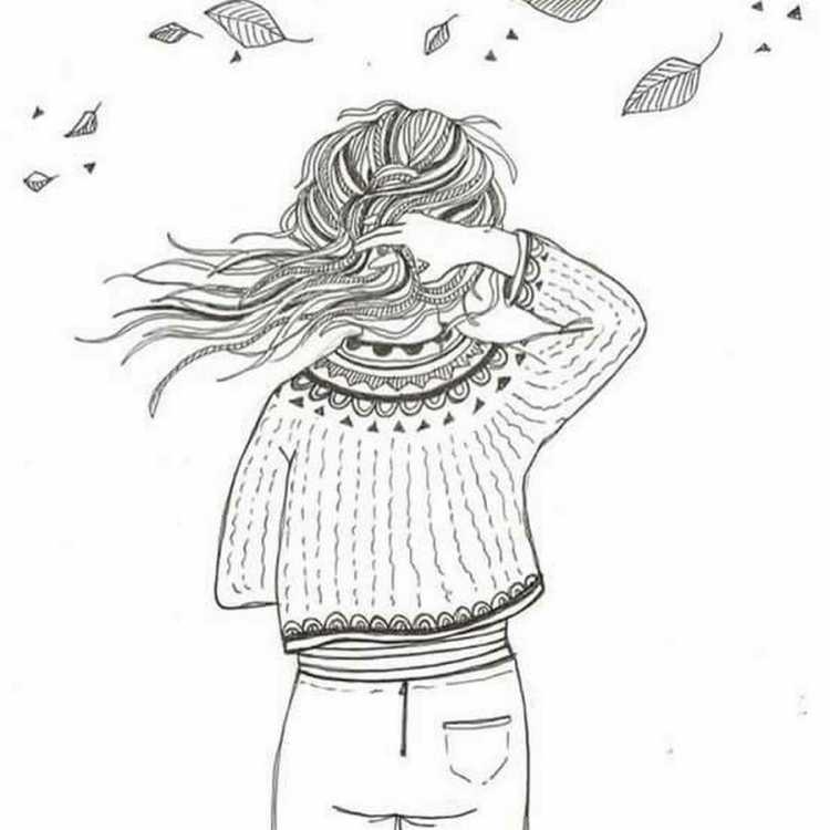 Рисунки для скетчбука для срисовки