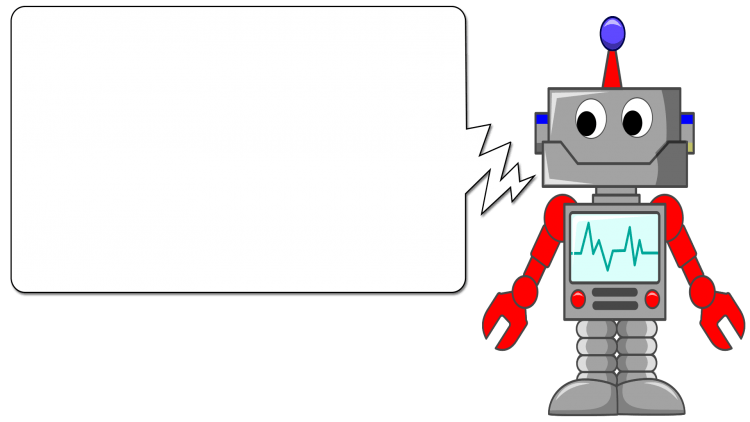 Робот мультяшный