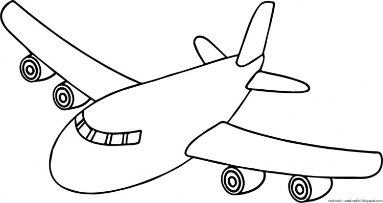 Самолеты. Раскраска