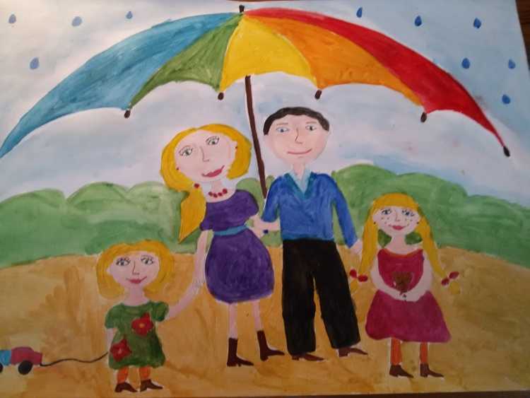 Моя дружная семья