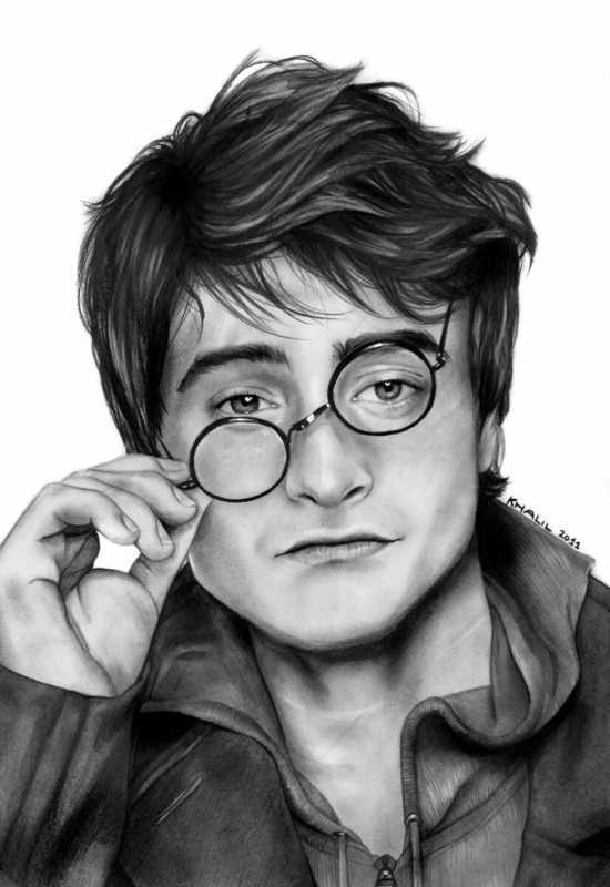 Гарри Поттер для срисовки