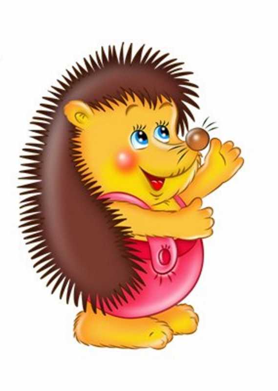 Раскраска Ёжик