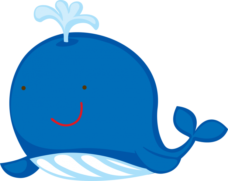 Кит картина для детей