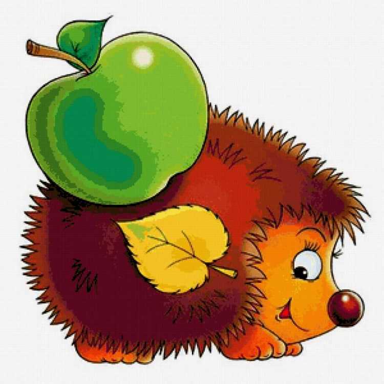 Ежик мультяшка